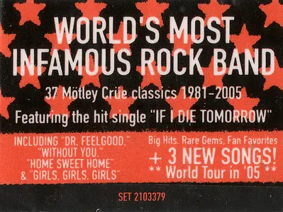 Mötley Crüe - Red, White and Crüe (Clean Version)