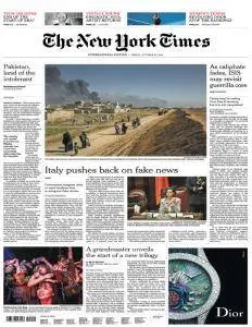 International New York Times - October 20, 2017