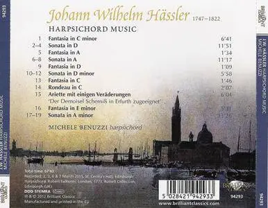 Michele Benuzzi - Johann Wilhelm Hassler: Harpsichord Music (2012) [Re-Up]