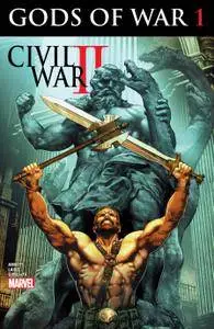 Civil War II - Gods of War 01 of 04 2016 4 covers digital