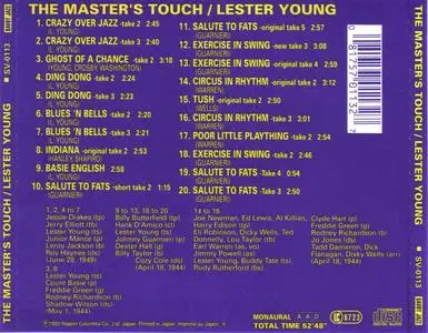 Lester Young - The Master's Touch (1944) {Savoy Jazz Japan SV-0113 rel 1992}