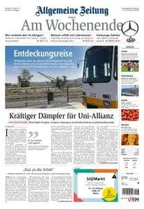 Allgemeine Zeitung Mainz - 21. Oktober 2017