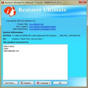 Restorer Ultimate Pro Network 7.8.708689 + Remote Engine