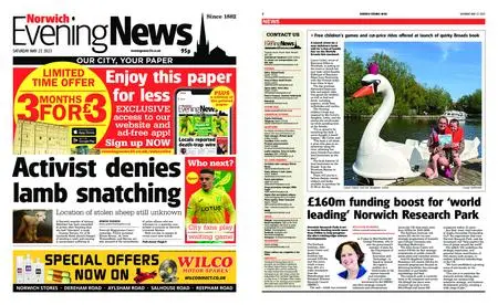 Norwich Evening News – May 27, 2023