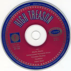 High Treason - High Treason (1969) {Gear Fab Records ‎GF-165 rel 2001}