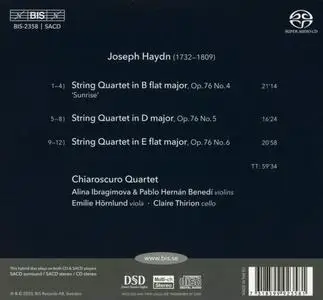 Chiaroscuro Quartet - Joseph Haydn: String Quartets, Op.76 Nos.4-6 (2020)