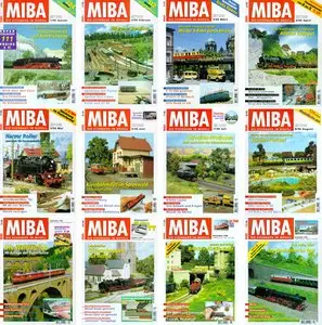 Miba Miniaturbahnen Jahrgang 1996 Heft 01-12 + Messeheft