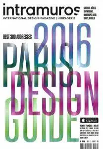 Intramuros-Paris Design Guide - janvier 2016
