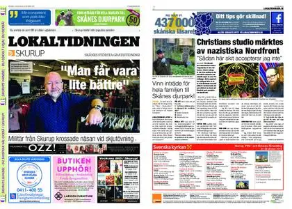 Lokaltidningen Skurup – 20 oktober 2018