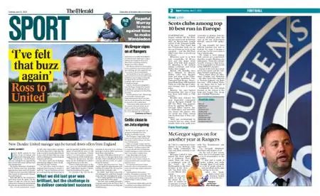 The Herald Sport (Scotland) – June 21, 2022