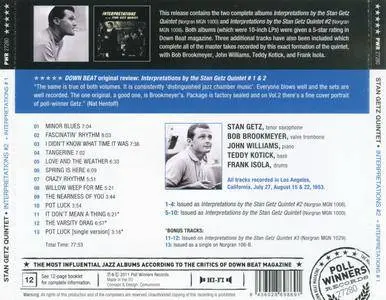 Stan Getz Quintet - Interpretations #2 + Interpretations #1 (1953) {Poll Winners PWR 27280 rel 2011}