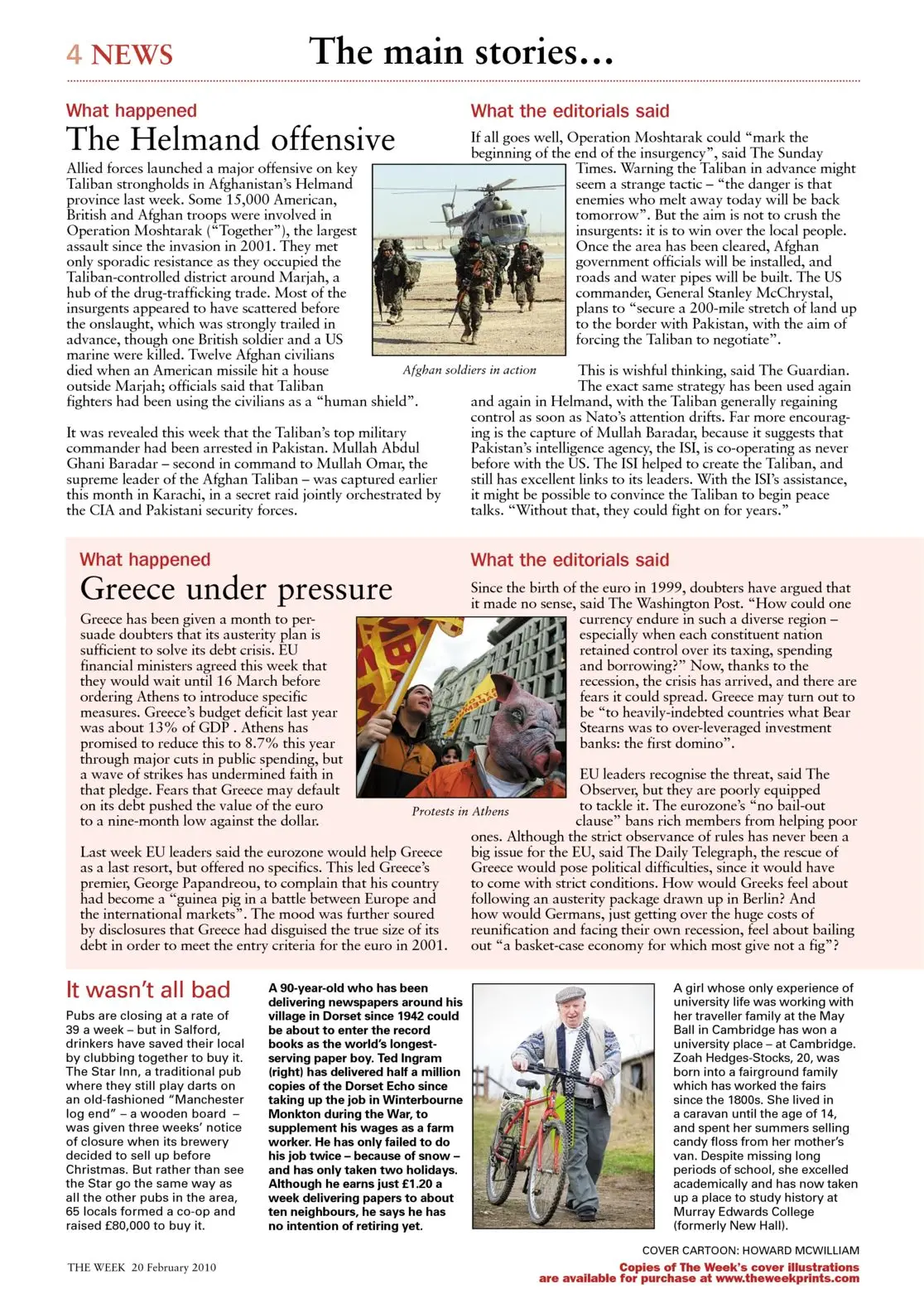 The Week - 20 February 2010