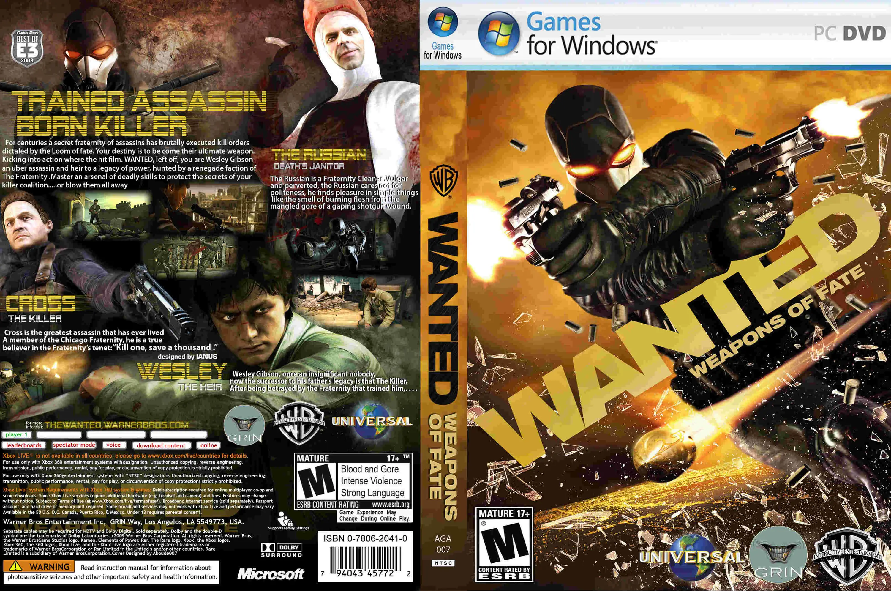 wanted weapons of fate pc