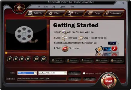  Aiseesoft Video to Flash Converter 3.3.16