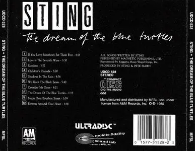 Sting - The Dream Of The Blue Turtles (1985) {MFSL}