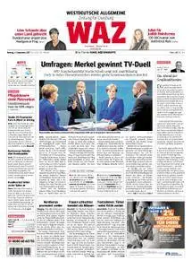 WAZ Westdeutsche Allgemeine Zeitung Duisburg-West - 04. September 2017