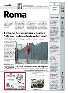 la Repubblica Roma - 21 Ottobre 2018