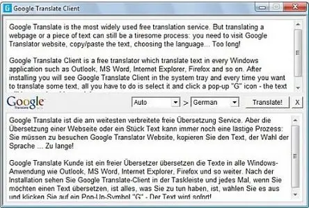Client for Google Translate 4.6.393 Portable