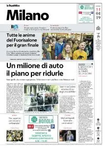 la Repubblica Milano - 14 Aprile 2019
