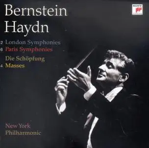 Leonard Bernstein - Joseph Haydn: 12 London Symphonies, 6 Paris Symphonies, Die Schopfung, 4 Masses [12CD Box Set] (2014)