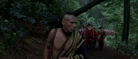 Le Dernier des Mohicans, 1992.