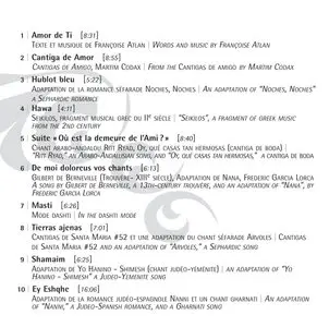 Constantinople Ensemble - Francois Atlan - Ay!! Amor - Vocal Music
