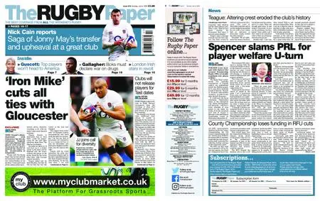The Rugby Paper – July 05, 2020
