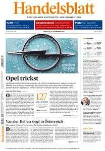 Handelsblatt - 05. Dezember 2016