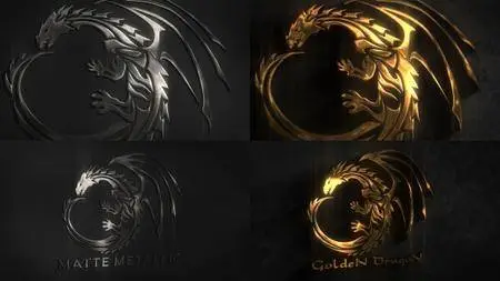 Metal Logo - Project for After Effects (VideoHive)