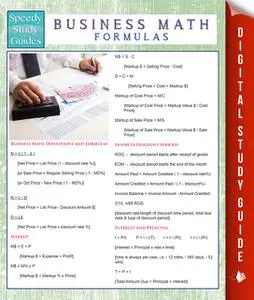 «Business Math Formulas (Speedy Study Guides)» by Speedy Publishing