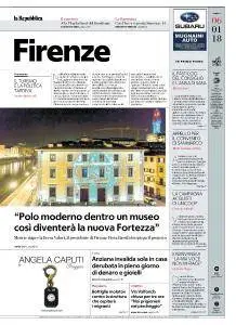 la Repubblica Firenze - 6 Gennaio 2018