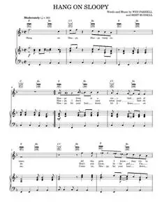 Hang on sloopy - The McCoys (Piano-Vocal-Guitar)