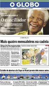 Jornal O Globo - 6 de dezembro de 2013 - Sexta
