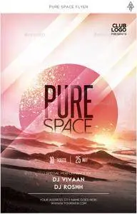 GraphicRiver - Pure Space Flyer