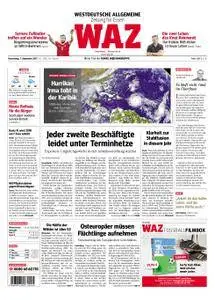 WAZ Westdeutsche Allgemeine Zeitung Essen-Steele/Kray - 07. September 2017
