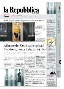 la Repubblica - 15 Novembre 2018