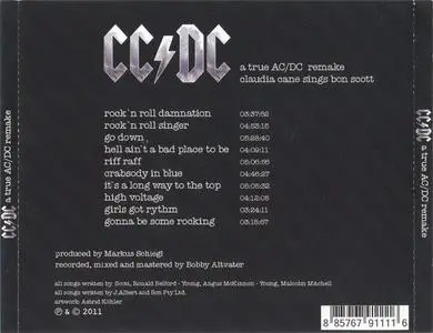 Claudia Cane - CC/DC: A True AC/DC Remake (2011)