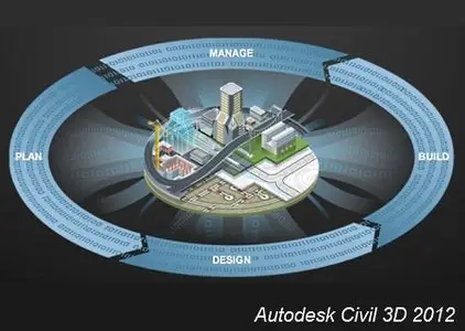Autodesk AutoCAD Civil 3D 2012 SP1 32bit & 64bit