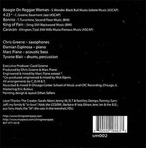 Chris Greene Quartet - Soul And Science, Volume One (2007) {Single Malt Recordings} **[RE-UP]**