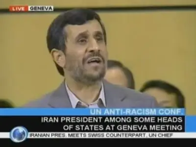 President Ahmadinejad's speech at the Durban Review Conference on racism (2009)