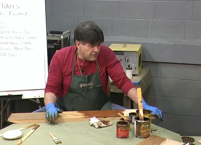 Workshop of Charles Neil - Finishing A to Z Part-3 - Coloring Wood Dyes and Stains
