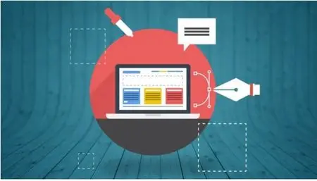 Udemy - Flat Design One Page Website with Photoshop and Illustrator