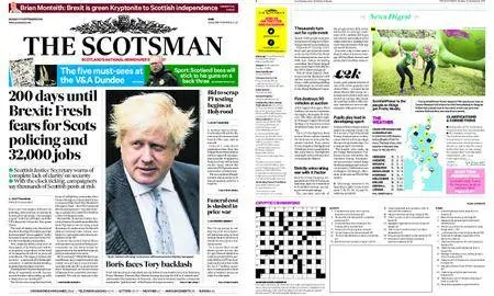The Scotsman – September 10, 2018