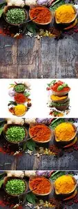 Stock Photo - Color Spices