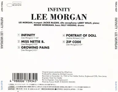 Lee Morgan - Infinity (1965) {Blue Note Japan 20-bit Remaster, TOCJ-1627}