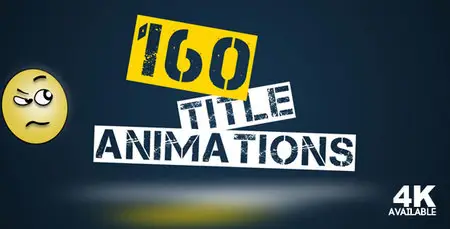 160 Title Animations - Project for After Effects (VideoHive)