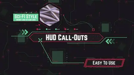 HUD Call-Out - Project for After Effects (VideoHive)