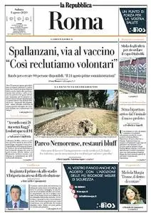 la Repubblica Roma - 8 Agosto 2020