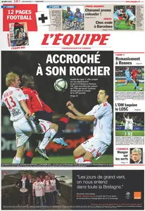 L'EQUIPE (samedi 09 avril 2011)