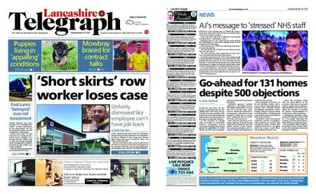 Lancashire Telegraph (Burnley, Pendle, Rossendale) – November 19, 2021
